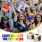 560 Pcs Pride Stickers Roll for LGBTQ Rainbow Rectangle LGBTQ Support Stickers Love Heart LGBT Support Decals for Lesbian Gay Bisexual Trans Pride Month Parades Party Decorations Accessories